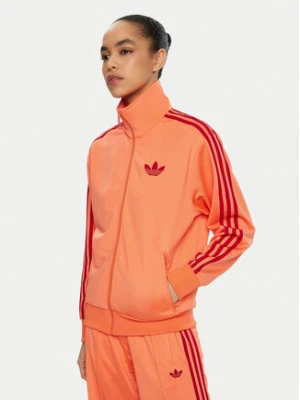 adidas Bluza adicolor Classic Firebird JP2294 Pomarańczowy Loose Fit