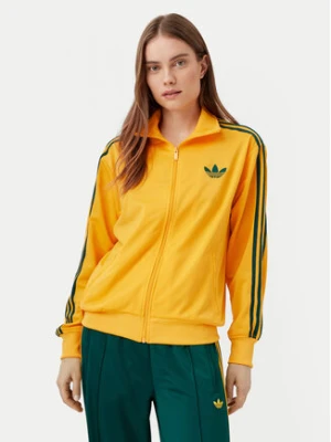 adidas Bluza adicolor Classic Firebird JP2300 Żółty Loose Fit