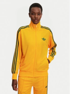 adidas Bluza adicolor Classic Firebird JP2300 Żółty Loose Fit