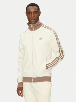 adidas Bluza adicolor Classics Beckenbauer JP2522 Écru Slim Fit