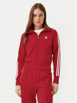 adidas Bluza adicolor Classics Firebird IR8079 Czerwony Regular Fit