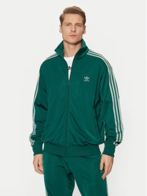 adidas Bluza adicolor Classics Firebird JP2543 Zielony Loose Fit