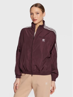 adidas Bluza adicolor Classics HM2154 Bordowy Loose Fit