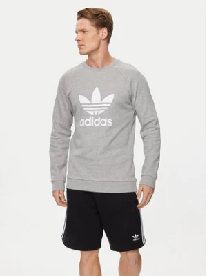 adidas Bluza Adicolor Classics Trefoil Crewneck Sweatshirt IA4857 Szary Regular Fit