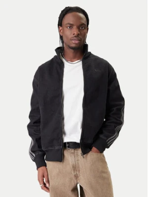 adidas Bluza adicolor Denim Firebird KD1516 Czarny Loose Fit