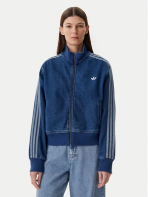 adidas Bluza adicolor Denim JD2570 Niebieski Regular Fit