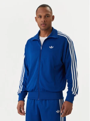 adidas Bluza adicolor Firebird KE0790 Niebieski Loose Fit