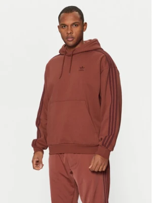 adidas Bluza adicolor JP1072 Czerwony Loose Fit