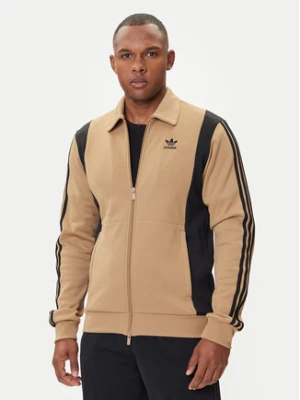 adidas Bluza adicolor Panel JY1427 Beżowy Regular Fit
