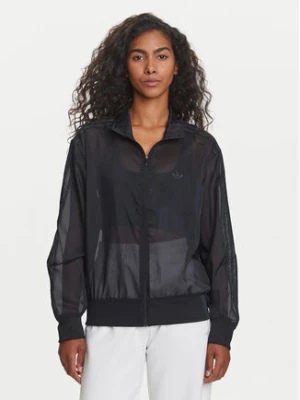 adidas Bluza adicolor Sheer JN6130 Czarny Loose Fit