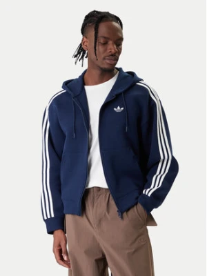 adidas Bluza adicolor Spacer KD4086 Granatowy Loose Fit