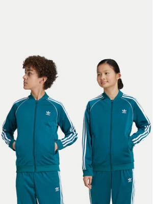 adidas Bluza adicolor SST IY7452 Turkusowy Regular Fit