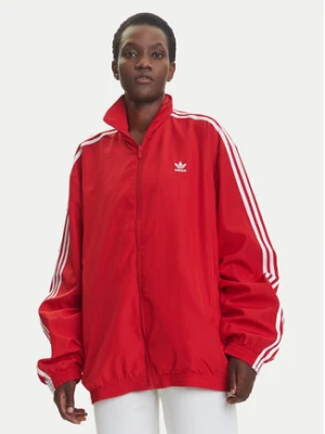 adidas Bluza Adilenium Season 3 JD3393 Czerwony Oversize