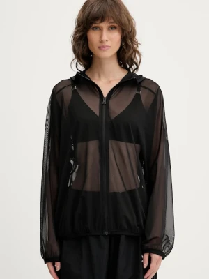 adidas bluza All SZN damska kolor czarny z kapturem gładka JM3734
