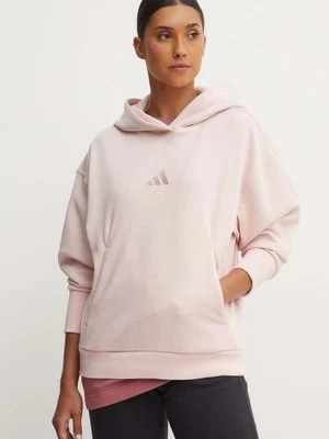 adidas bluza All SZN damska kolor różowy gładka IY6765