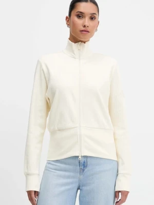 adidas bluza All Szn Winterized damska kolor beżowy gładka JW7434