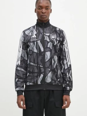 adidas bluza Arsenal x Labrum Tiro Tracktop męska kolor czarny wzorzysta IW3902