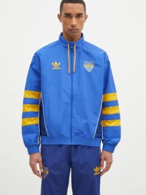 adidas bluza Boca Tracktop 93 męska kolor niebieski wzorzysta JI9490