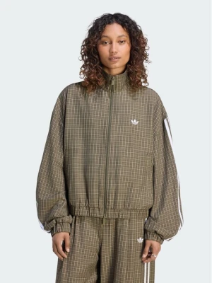 adidas Bluza Checks LE8306 Khaki Regular Fit