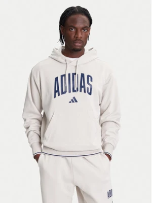 adidas Bluza Collegiate KC3872 Beżowy Regular Fit