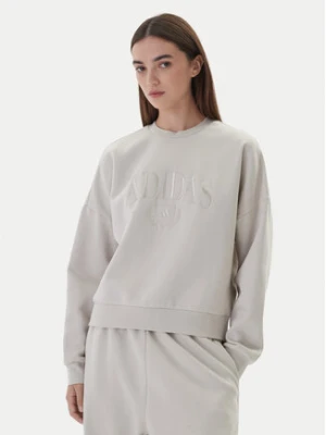 Zdjęcie produktu adidas Bluza Cozy Holiday Graphic KA9950 Beżowy Loose Fit