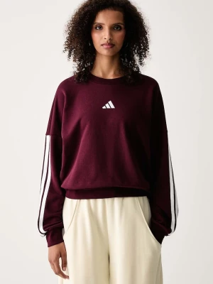 adidas bluza damska z bawełną Essentials bordowy