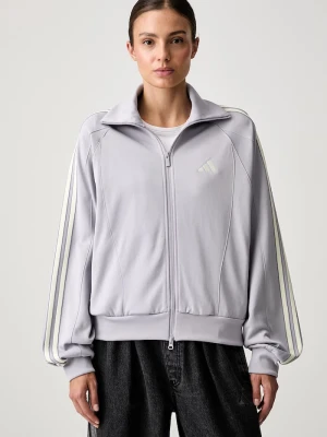 adidas bluza damska z bawełną Stadium fioletowy