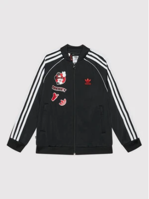 adidas Bluza Disney Mickey And Friends HF7577 Czarny Regular Fit