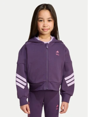 adidas Bluza Disney Minnie Mouse JL9193 Fioletowy Loose Fit