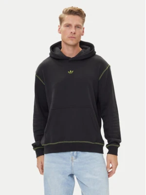 adidas Bluza Distressed Graphic JY2730 Czarny Loose Fit