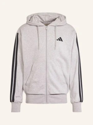 Adidas Bluza Essentials 3-Streifen French Terry grau