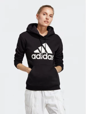 adidas Bluza Essentials Big Logo IB8813 Czarny Regular Fit