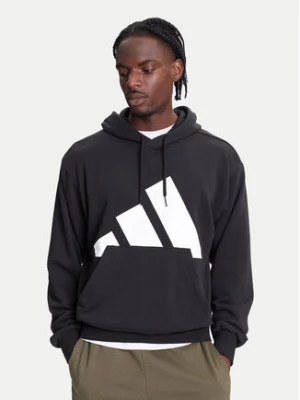 adidas Bluza Essentials Big Logo IN6164 Czarny Regular Fit