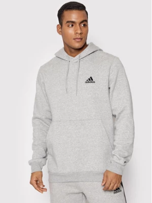 adidas Bluza Essentials H12213 Szary Regular Fit