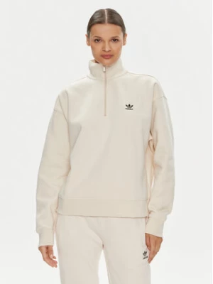 adidas Bluza Essentials IR5940 Écru Loose Fit