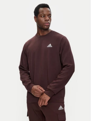 adidas Bluza Essentials IY9083 Brązowy Regular Fit