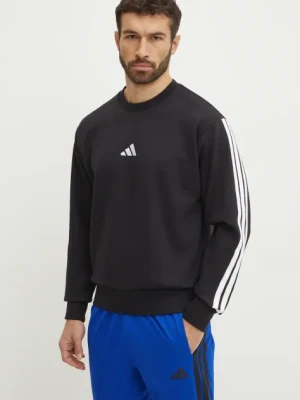adidas bluza Essentials męska kolor czarny wzorzysta JE6304