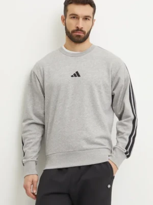 adidas bluza Essentials męska kolor szary melanżowa JE6374