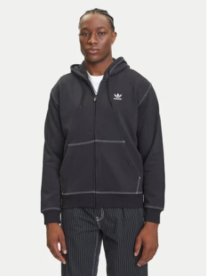 adidas Bluza Essentials Trefoil JW0969 Czarny Regular Fit