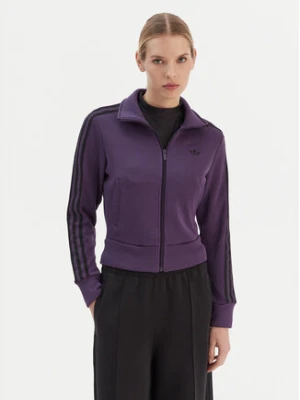 adidas Bluza Firebird Adicolor JY2615 Fioletowy Regular Fit