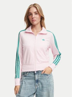 adidas Bluza Firebird Classic KY0885 Różowy jasny Regular Fit