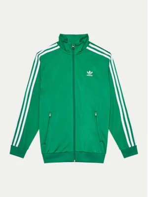 adidas Bluza Firebird IY9801 Zielony Regular Fit