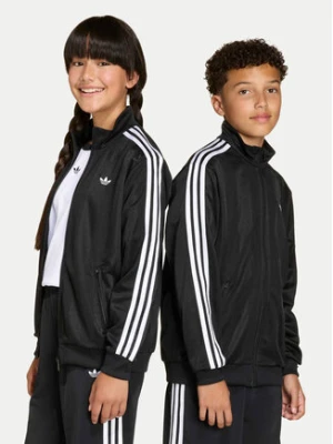 adidas Bluza Firebird Jacquard KC6845 Czarny Loose Fit