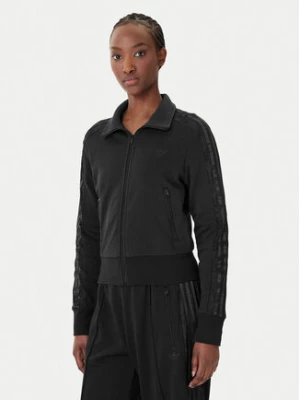 adidas Bluza Firebird Lace KC8149 Czarny Slim Fit