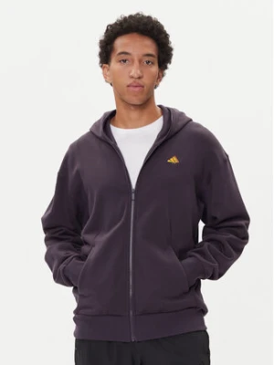 adidas Bluza Fortnite JV7961 Fioletowy Loose Fit