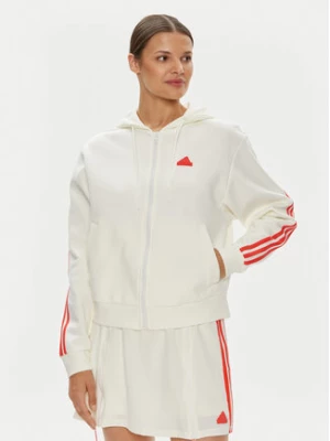 adidas Bluza Future Icons 3-Stripes IS3679 Biały Loose Fit