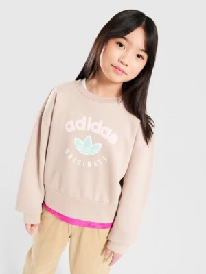 Zdjęcie produktu adidas Bluza G Crop Crew G beżowy