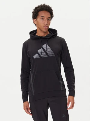 adidas Bluza Game & Go Training Big Logo JM3050 Czarny Regular Fit