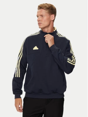 adidas Bluza House of Tiro IW5952 Granatowy Regular Fit