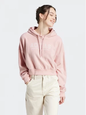 adidas Bluza IR8368 Różowy Oversize